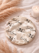 Load image into Gallery viewer, Valenci By Banks Beauty Bonnet in “Champagne” New Edition with Band attached