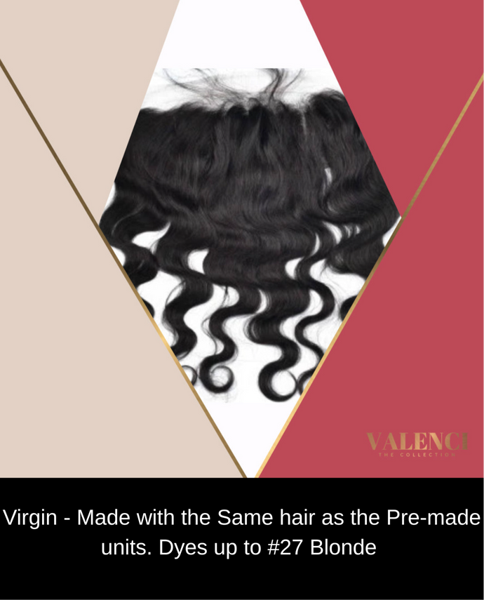 Virgin HD Body Wave Frontal (same hair as pre-mades)