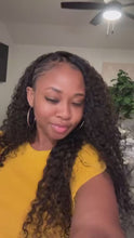 Load and play video in Gallery viewer, Deep Curly Half Wig
