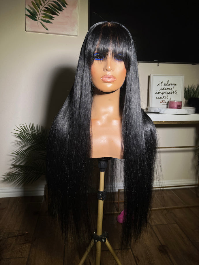 Fringe Bang Babe- Pre-made